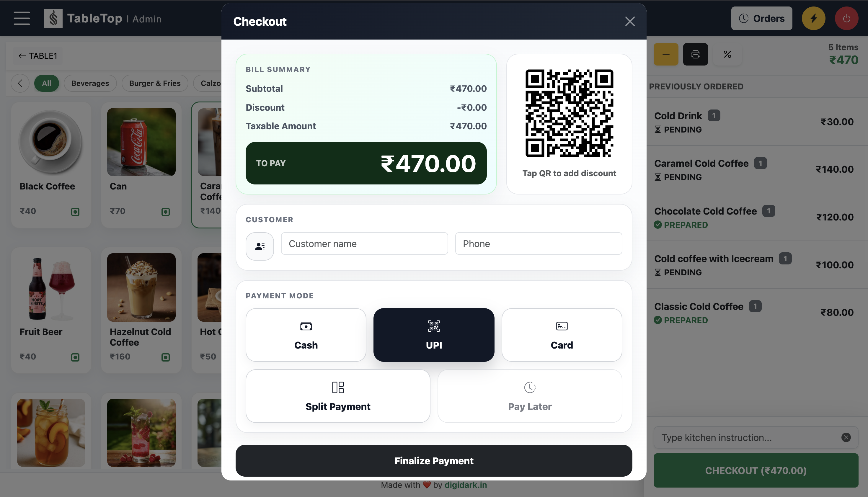 Checkout & Billing