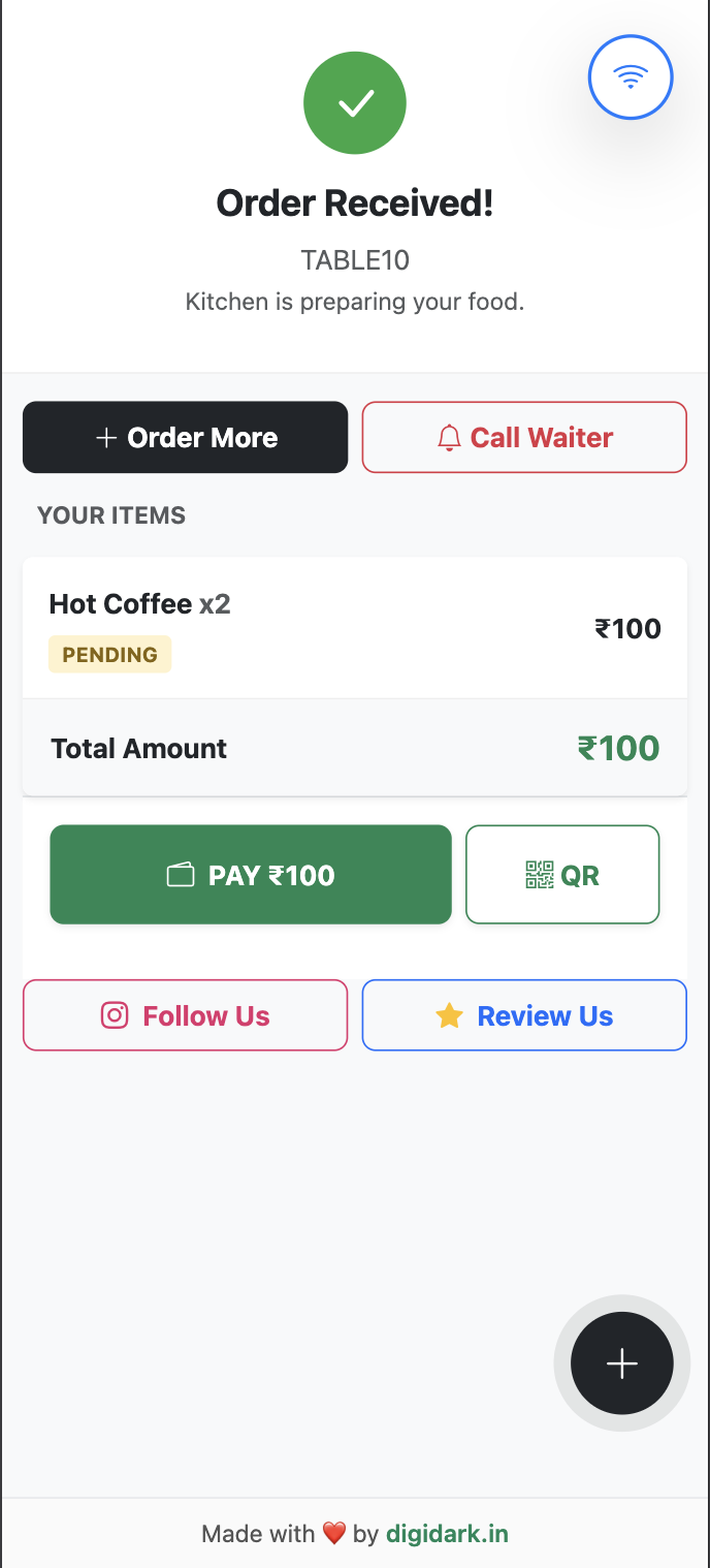 Live Status, Pay & Review